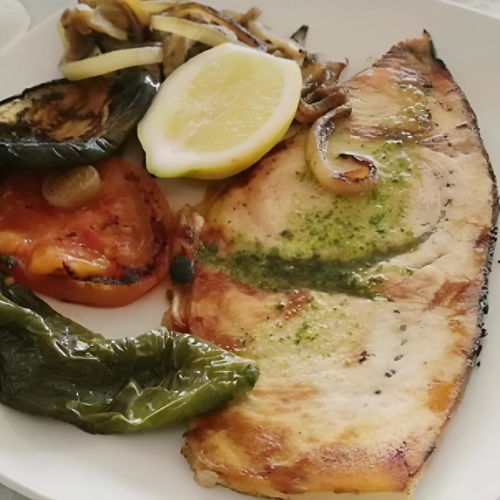 Emperador a la plancha