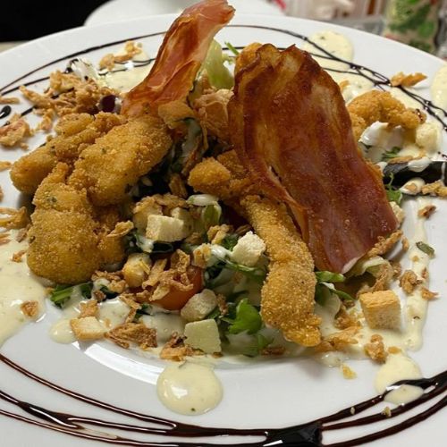 Ensalada César con pollo