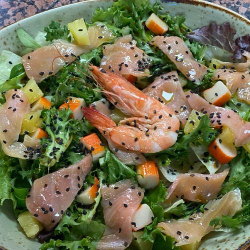 Ensalada de salmón
