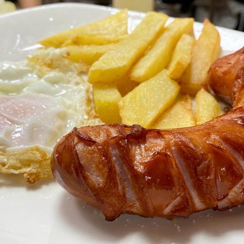 Salchicha Alemana bockwurts